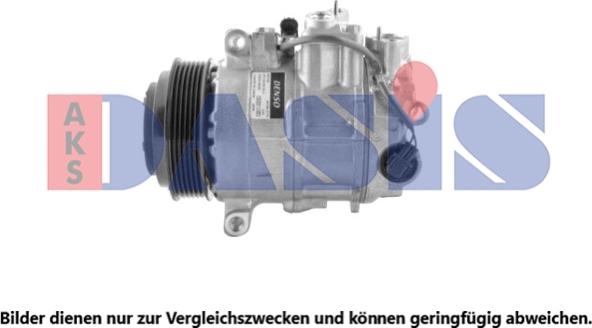 AKS Dasis 852581N - Compressor, air conditioning autospares.lv