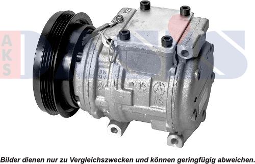 AKS Dasis 852682N - Compressor, air conditioning autospares.lv