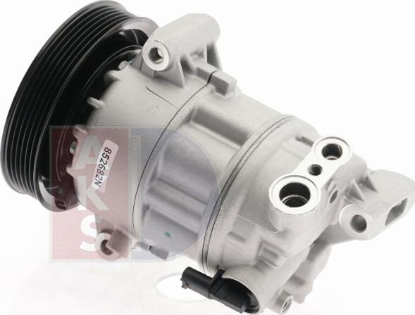 AKS Dasis 852682N - Compressor, air conditioning autospares.lv