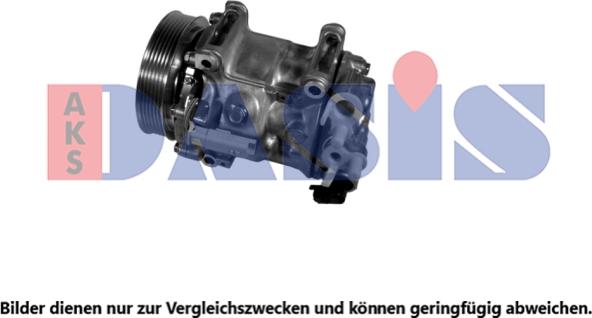 AKS Dasis 852676N - Compressor, air conditioning autospares.lv