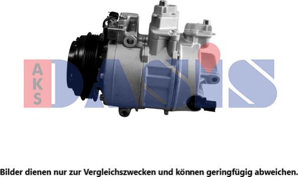 AKS Dasis 852008N - Compressor, air conditioning autospares.lv