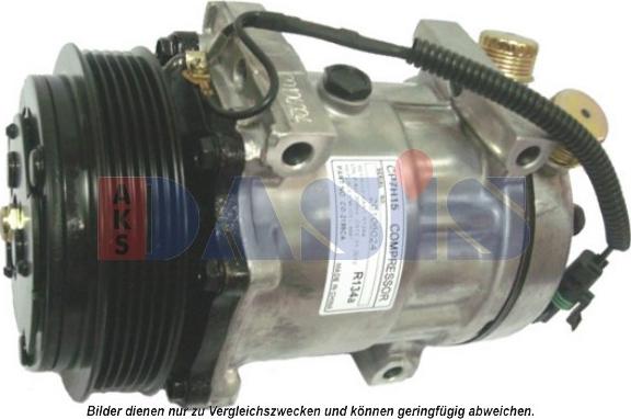 AKS Dasis 852164N - Compressor, air conditioning autospares.lv