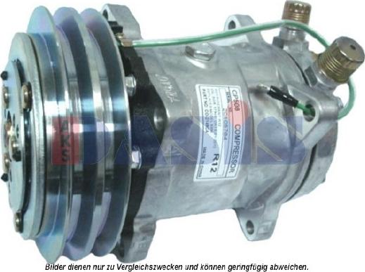 AKS Dasis 852134N - Compressor, air conditioning autospares.lv