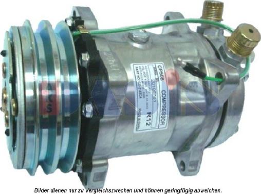 AKS Dasis 852133N - Compressor, air conditioning autospares.lv