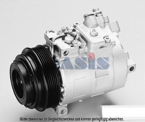 AKS Dasis 852170N - Compressor, air conditioning autospares.lv