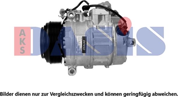 AKS Dasis 852397N - Compressor, air conditioning autospares.lv
