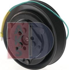 AKS Dasis 852252N - Magnetic Clutch, air conditioner compressor autospares.lv