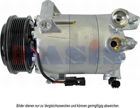 AKS Dasis 852749N - Compressor, air conditioning autospares.lv