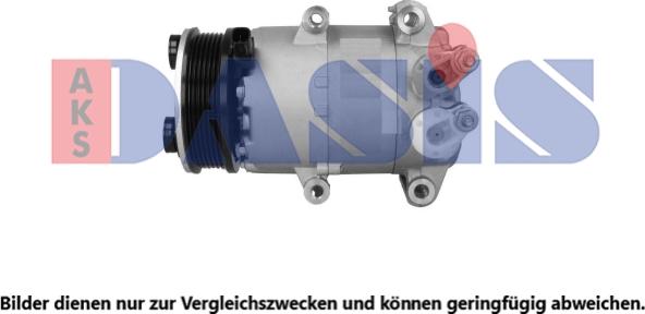 AKS Dasis 852745N - Compressor, air conditioning autospares.lv