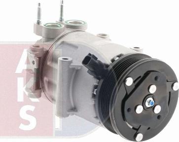 AKS Dasis 852745N - Compressor, air conditioning autospares.lv