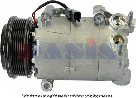 AKS Dasis 852750N - Compressor, air conditioning autospares.lv