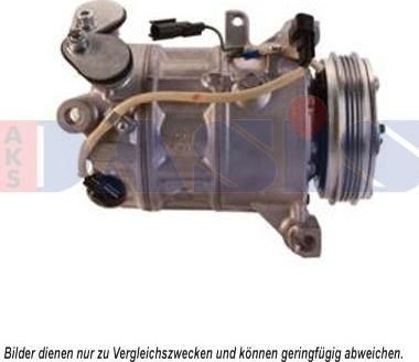 AKS Dasis 852753N - Compressor, air conditioning autospares.lv
