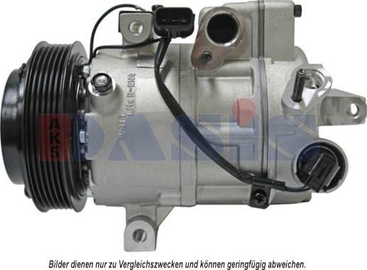 AKS Dasis 852764N - Compressor, air conditioning autospares.lv