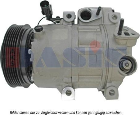 AKS Dasis 852763N - Compressor, air conditioning autospares.lv