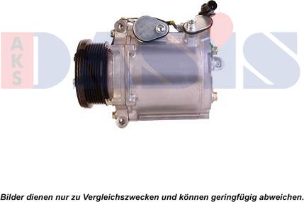 AKS Dasis 852789N - Compressor, air conditioning autospares.lv