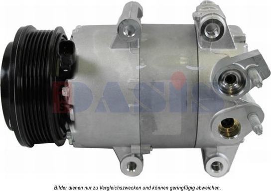 AKS Dasis 852726N - Compressor, air conditioning autospares.lv