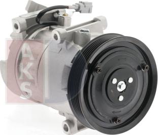 AKS Dasis 852726N - Compressor, air conditioning autospares.lv