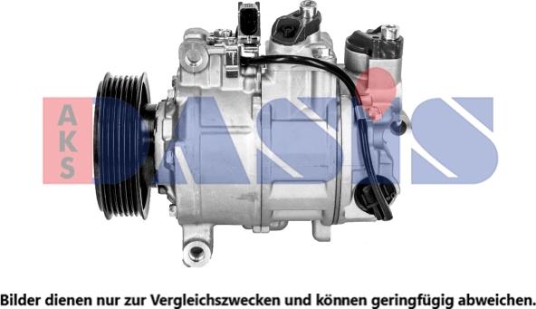 AKS Dasis 852727N - Compressor, air conditioning autospares.lv