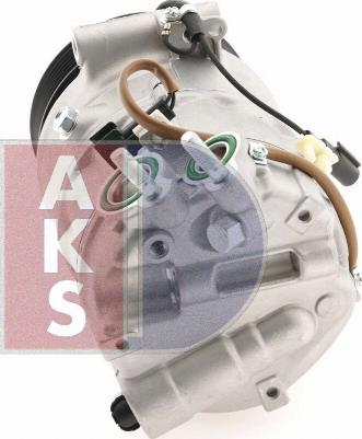 AKS Dasis 852779N - Compressor, air conditioning autospares.lv