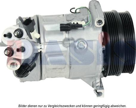 AKS Dasis 852778N - Compressor, air conditioning autospares.lv