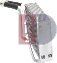 AKS Dasis 820000N - Evaporator, air conditioning autospares.lv