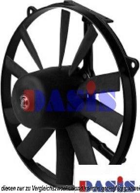 AKS Dasis 870640N - Fan, A / C condenser autospares.lv
