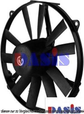 AKS Dasis 870084N - Fan, radiator autospares.lv