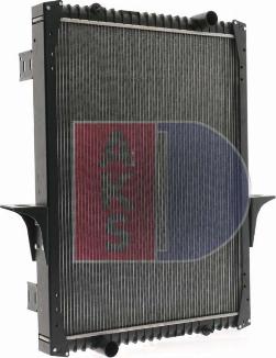 AKS Dasis 390400N - Radiator, engine cooling autospares.lv