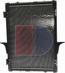 AKS Dasis 390400N - Radiator, engine cooling autospares.lv