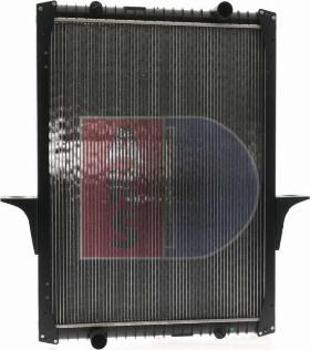 AKS Dasis 390400N - Radiator, engine cooling autospares.lv