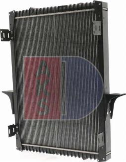 AKS Dasis 390400N - Radiator, engine cooling autospares.lv