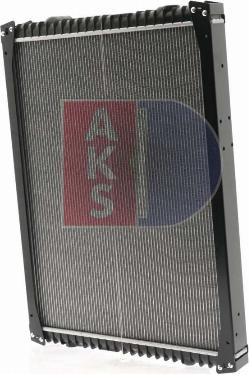 AKS Dasis 390290N - Radiator, engine cooling autospares.lv