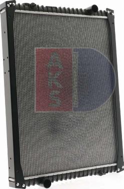 AKS Dasis 390290N - Radiator, engine cooling autospares.lv