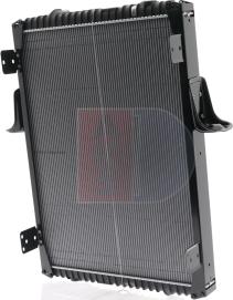 AKS Dasis 390290X - Radiator, engine cooling autospares.lv