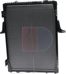 AKS Dasis 390290X - Radiator, engine cooling autospares.lv