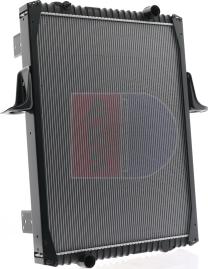 AKS Dasis 390290X - Radiator, engine cooling autospares.lv