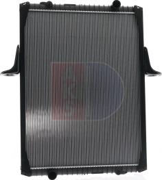 AKS Dasis 390290X - Radiator, engine cooling autospares.lv