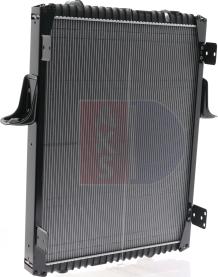 AKS Dasis 390290X - Radiator, engine cooling autospares.lv