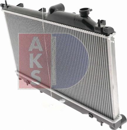 AKS Dasis 350049N - Radiator, engine cooling autospares.lv