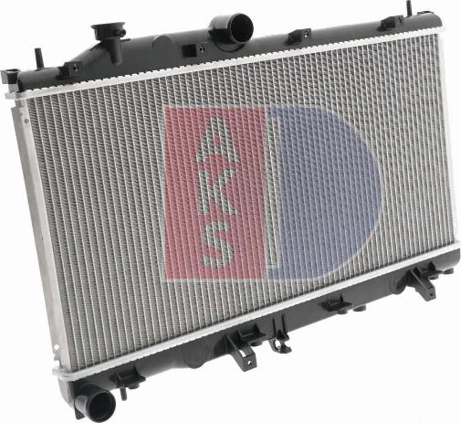 AKS Dasis 350049N - Radiator, engine cooling autospares.lv