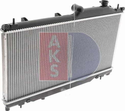 AKS Dasis 350049N - Radiator, engine cooling autospares.lv