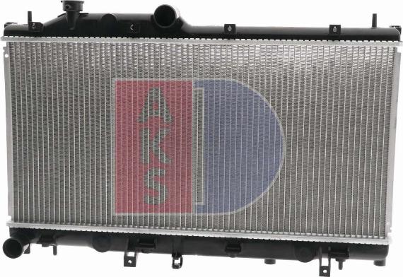 AKS Dasis 350049N - Radiator, engine cooling autospares.lv