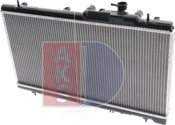 AKS Dasis 350032N - Radiator, engine cooling autospares.lv