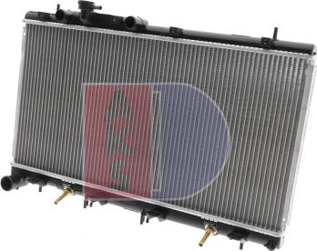 AKS Dasis 350032N - Radiator, engine cooling autospares.lv