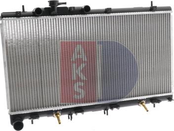 AKS Dasis 350032N - Radiator, engine cooling autospares.lv