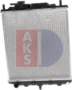 AKS Dasis 360180N - Radiator, engine cooling autospares.lv