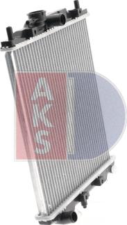 AKS Dasis 360180N - Radiator, engine cooling autospares.lv