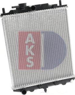 AKS Dasis 360180N - Radiator, engine cooling autospares.lv