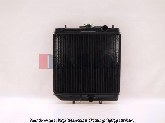 AKS Dasis 360270N - Radiator, engine cooling autospares.lv