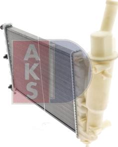 AKS Dasis 300070N - Radiator, engine cooling autospares.lv